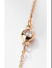 Load image into Gallery viewer, Bracelets 18K Pure Gold CZ Bracelet
