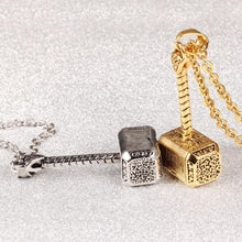 Load image into Gallery viewer, Necklaces Vintage Thor Hammer Pendant Necklace
