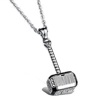 Load image into Gallery viewer, Necklaces Vintage Thor Hammer Pendant Necklace
