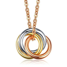 Load image into Gallery viewer, Necklaces 18K Rose Gold Pendant Necklace