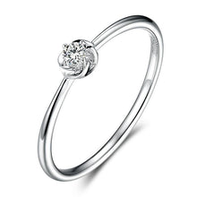 Load image into Gallery viewer, Rings 18K White Gold .05CT Diamond Ring