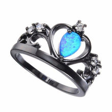Load image into Gallery viewer, Rings Stunning Fire Crown Opal Ring 3 Options