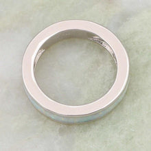 Load image into Gallery viewer, Rings White Opal Sterling Silver Ring