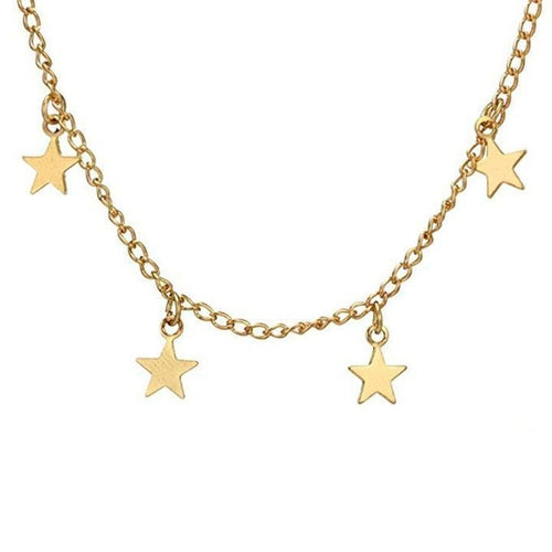 Necklaces Dangling Star Necklace