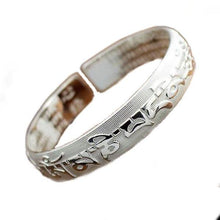 Load image into Gallery viewer, Bracelets Silver Incantation Tibetan Amulet Bracelet