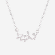 Load image into Gallery viewer, Necklaces Zodiac Star Sign Pendant Long Chain Necklace