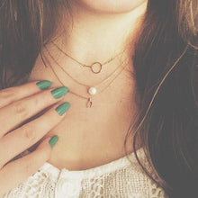 Load image into Gallery viewer, Necklaces Wishbone Pendant Wish Necklace