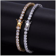 Load image into Gallery viewer, Bracelets 4MM Silver CZ Tennis Bracelet
