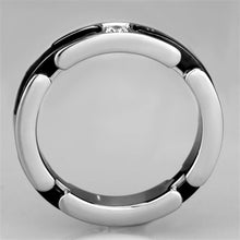Load image into Gallery viewer, Rings Polished Stainless Steel Ceramic Ring
