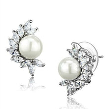 Load image into Gallery viewer, Earrings Crystal Pearl Earrings
