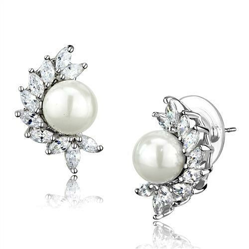 Earrings Crystal Pearl Earrings