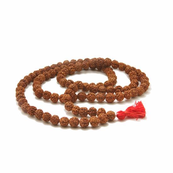 Bracelets Rudraksha Natural Mala Beads with Tassel