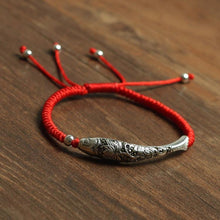 Load image into Gallery viewer, Bracelets Lucky Sterling Silver Koi Protection Bracelet
