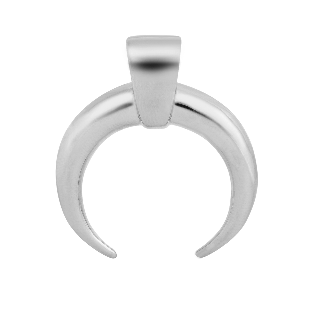 Necklaces Horn Steel Pendant