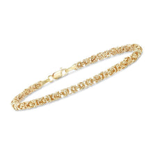 Load image into Gallery viewer, Anklets Sleek &amp; Classic French Design 14K Gold Plating Byzantine Anklet

