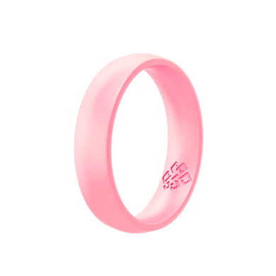 Rings Blush Pink Breathable Silicone Ring For Women
