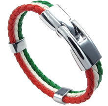 Load image into Gallery viewer, Bracelets Mexico Flag Braided Bracelet
