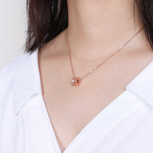 Load image into Gallery viewer, Necklaces Rose Gold Sterling Silver Necklace
