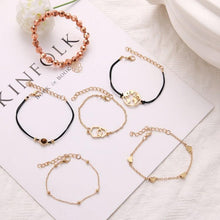 Load image into Gallery viewer, Bracelets Chemist Around the World Rose Gold 6 Piece Set
