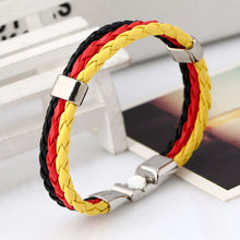 Load image into Gallery viewer, Bracelets German Flag Braided Bracelet
