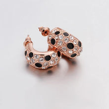 Load image into Gallery viewer, Earrings Leah Stud Earring in 18K Rose Gold Plated
