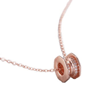 Necklaces Rose Gold Sterling Silver Necklace