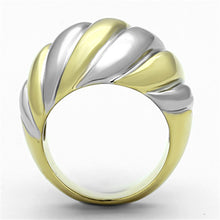 Load image into Gallery viewer, Rings Gold &amp; Stainless Steel Croissant Ring
