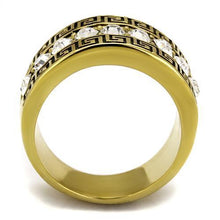 Load image into Gallery viewer, Rings Gold Stainless Steel Crystal Ring

