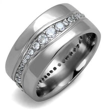 Load image into Gallery viewer, Rings Stainless Steel Cubic Zirconia Band
