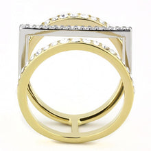Load image into Gallery viewer, Rings Two-Tone Gold Plated Stainless Ring
