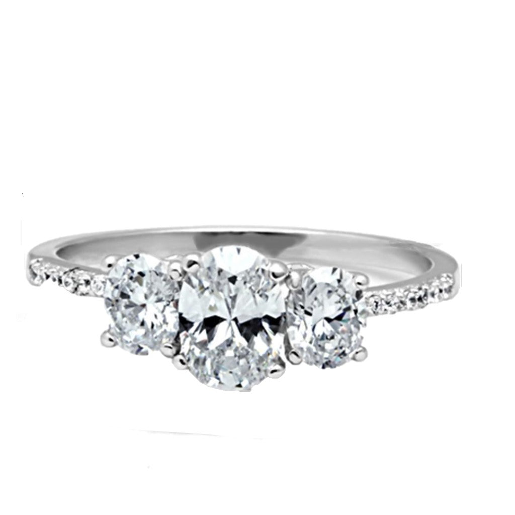 Rings Sterling Silver Cubic Zirconia Ring
