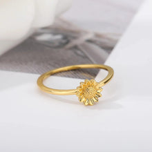 Load image into Gallery viewer, Rings Vintage Sunflower Ring
