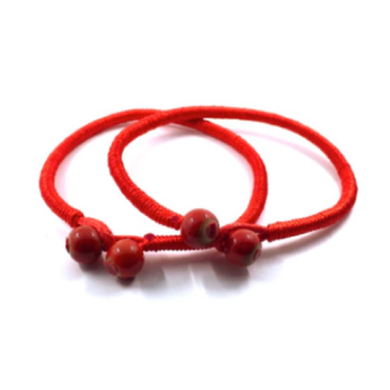 Bracelets Original Lucky Ceramic Red String Bracelets [Set of 2]