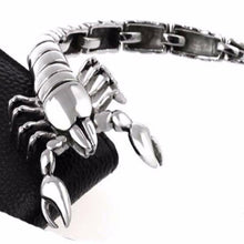 Load image into Gallery viewer, Bracelets Fierce Stainless Steel Scorpion Bracelet

