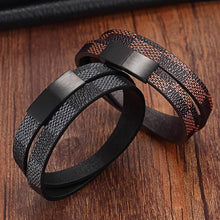 Load image into Gallery viewer, Bracelets Magnetic Genuine Leather Bracelet
