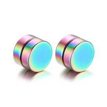 Load image into Gallery viewer, Earrings Magnetic Round Stud Earrings For Men
