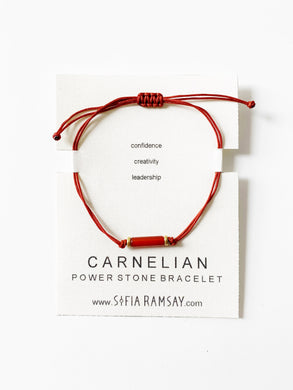 Bracelets Carnelian Power Stone Bracelet