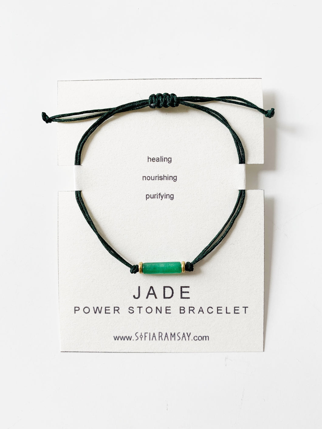 Bracelets Jade Power Stone Bracelet