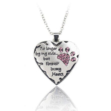Load image into Gallery viewer, Necklaces &quot;No Longer by my Side&quot; Hand Stamped Charm Necklace [3 variations]
