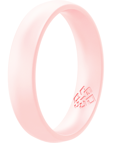 Rings Pearly Pink Silicone Ring For Women