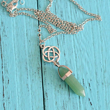 Load image into Gallery viewer, Necklaces Natural Stone Charm Pendant Necklace
