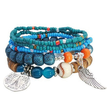 Load image into Gallery viewer, Bracelets Natural Stone 3 Layer Bracelet
