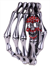 Load image into Gallery viewer, Bracelets Skull Skeleton Hand Bracelet Bangle
