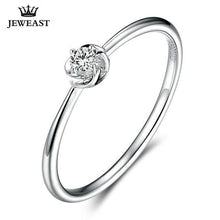 Load image into Gallery viewer, Rings 18K White Gold .05CT Diamond Ring

