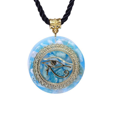 Necklaces Amazon Stone Horus Eye Amulet Necklace