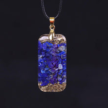 Load image into Gallery viewer, Necklaces Natural Lapis Lazuli Reiki Energy Amulet Necklace
