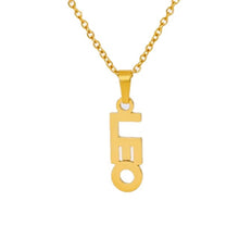 Load image into Gallery viewer, Necklaces Zodiac Letter Pendant Necklace

