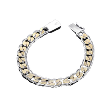 Load image into Gallery viewer, Bracelets Sterling Silver Thick Cuban Chain Bracelet
