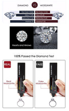 Load image into Gallery viewer, Rings VVS1 Moissanite Sterling Silver Wedding Bands
