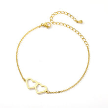 Load image into Gallery viewer, Bracelets Stainless Steel Best Friend Heart Charm Bracelet

